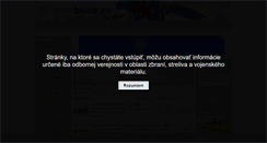 Desktop Screenshot of dlhe-zbrane.armybazar.eu